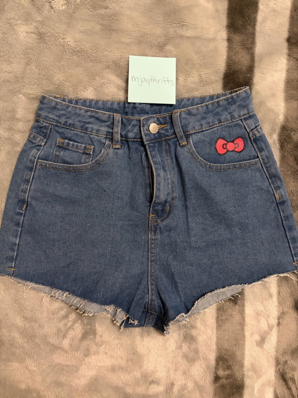 SHEIN x Hello Kitty Jean Shorts